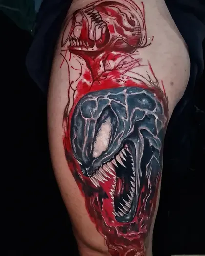 Venom en rojo